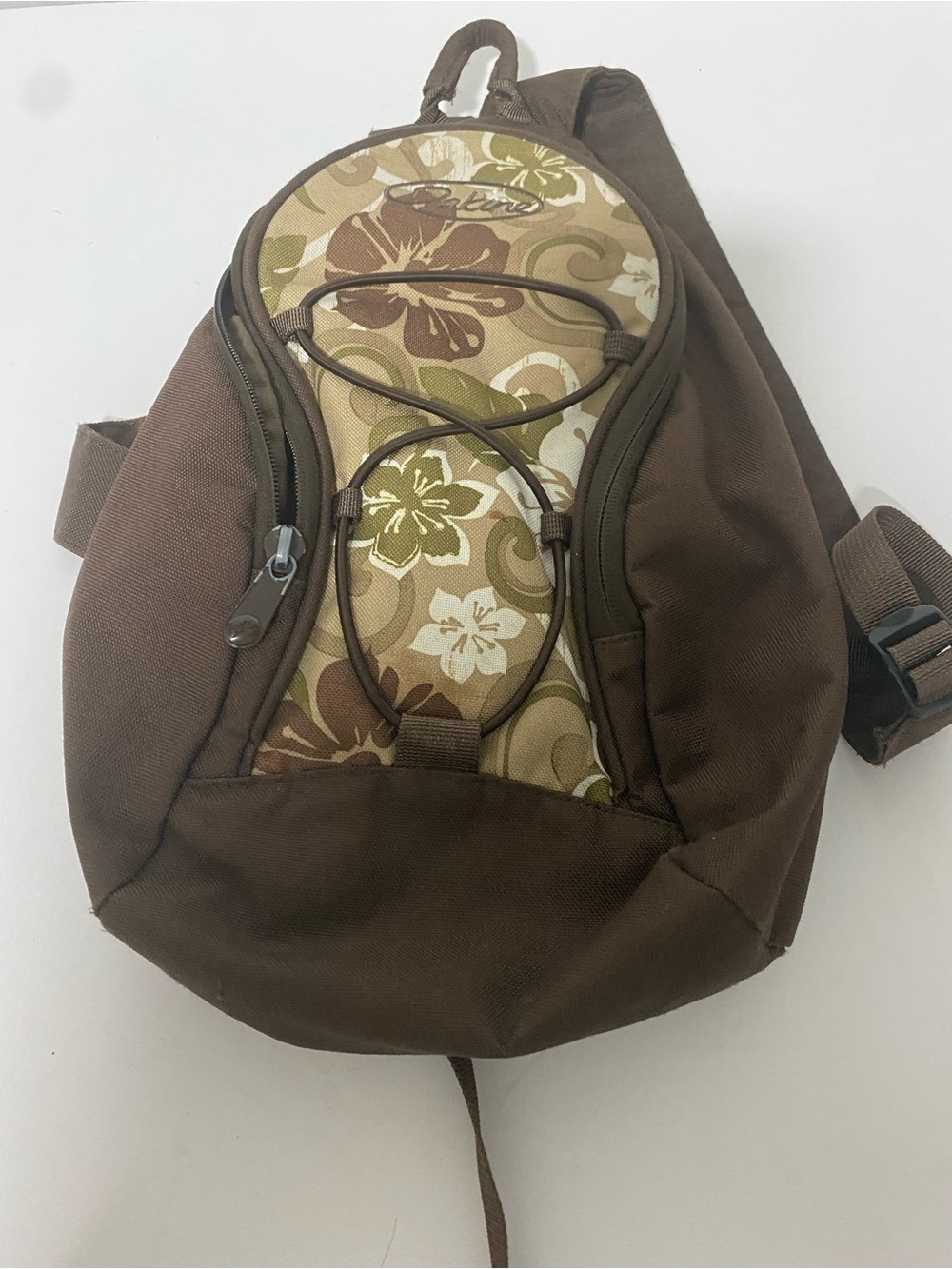 Dakine mini Brown Floral Sling Backpack - Casual Everyday Carry